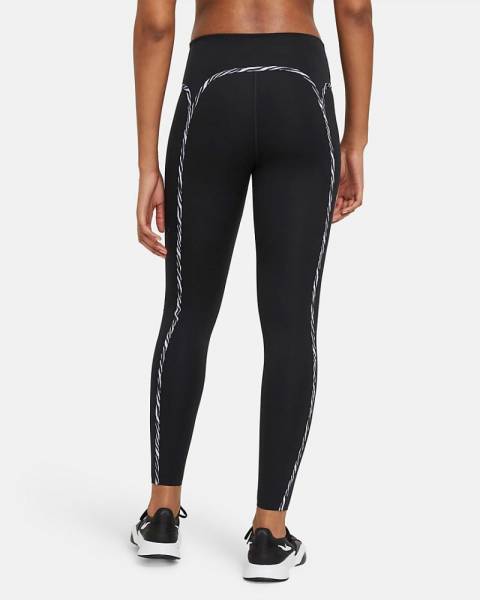 NIKE ONE LUXE ICON CLASH WOMENS LEGGINGS - CZ9210-010