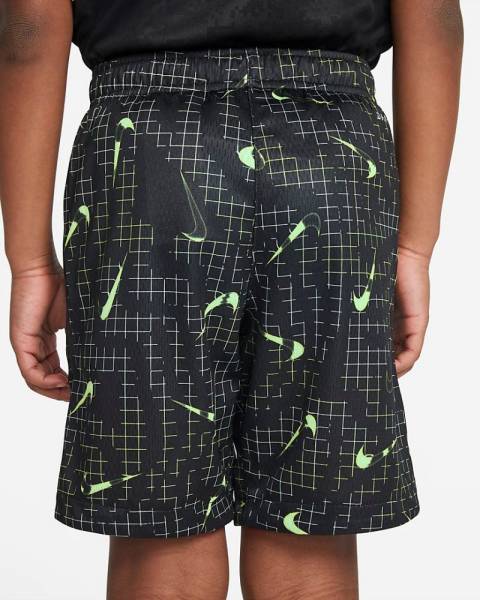 NIKE LITTLE KIDS PRINTED RUN SHORTS - 86H480-023