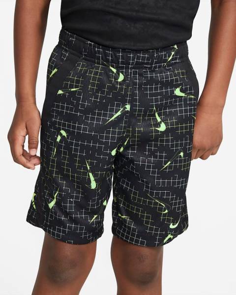 NIKE LITTLE KIDS PRINTED RUN SHORTS - 86H480-023