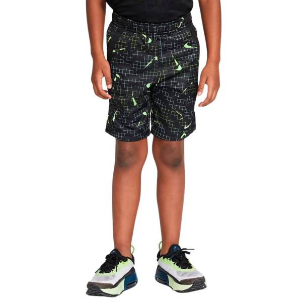 NIKE LITTLE KIDS PRINTED RUN SHORTS - 86H480-023