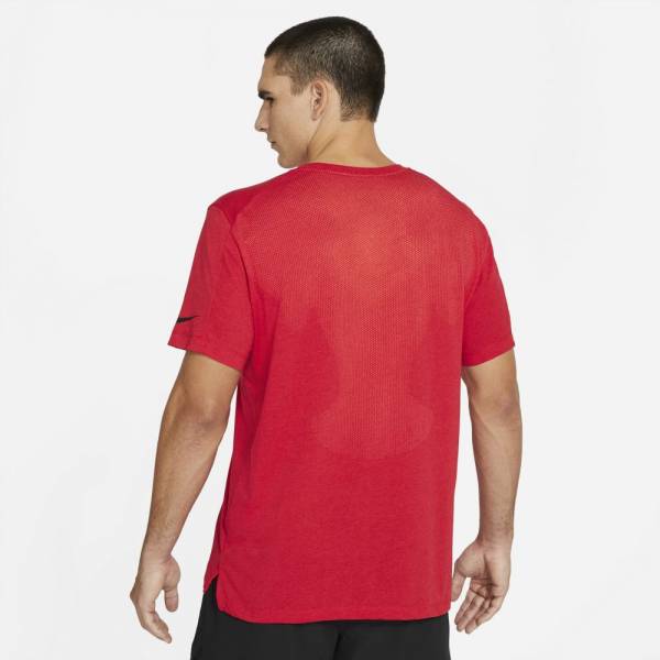 NIKE PRO DRI-FIT SHORT-SLEEVE BURNOUT TEE - CU4975-657