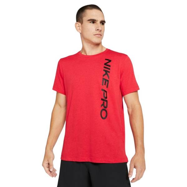 NIKE PRO DRI-FIT SHORT-SLEEVE BURNOUT TEE - CU4975-657