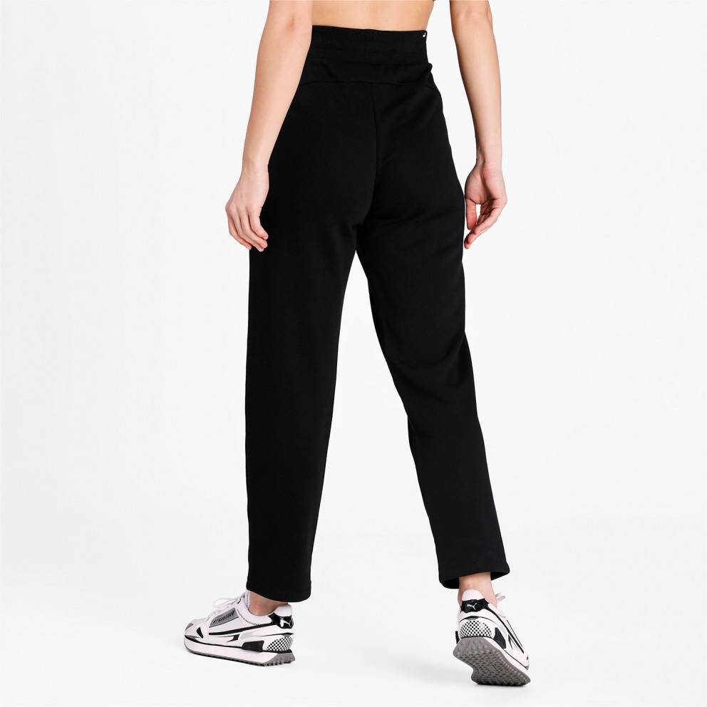 PUMA ESSENTIALS WOMENS OPEN HEM SWEATPANTS - 586846-01