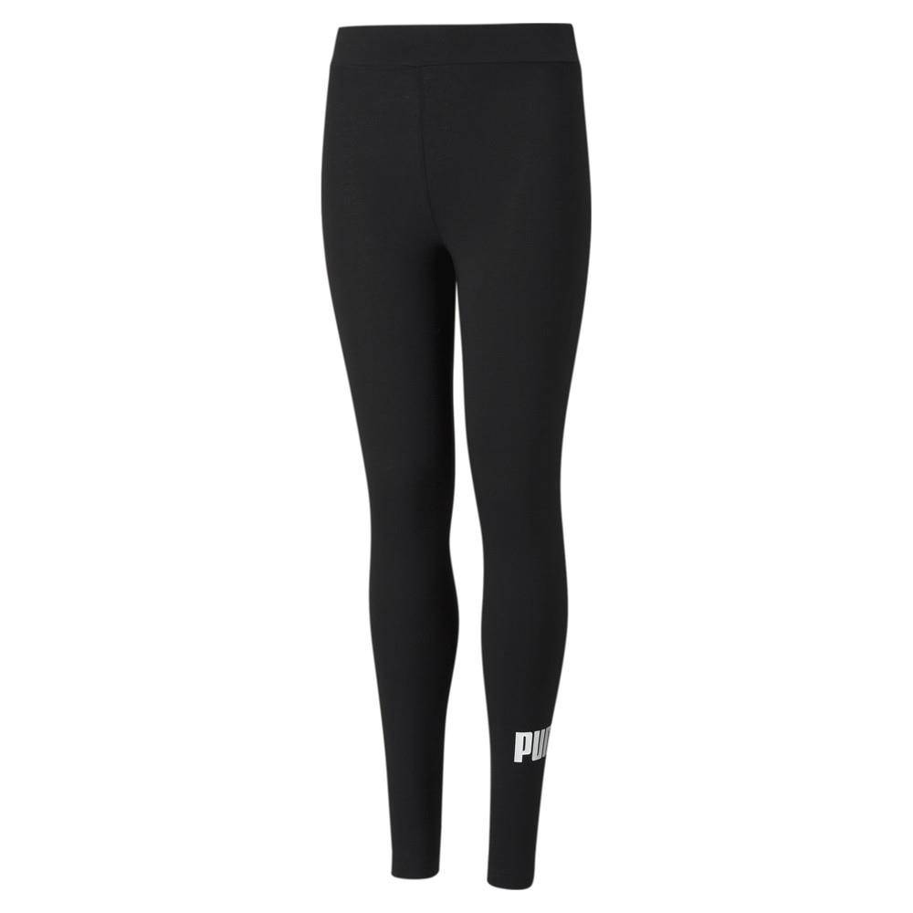 Guess Stretch Jersey Logo Tape Leggings | Black