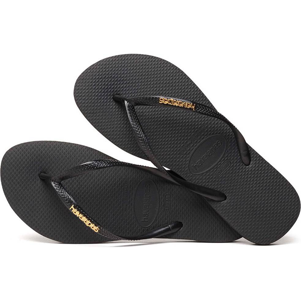 Havaianas slim hardware online black