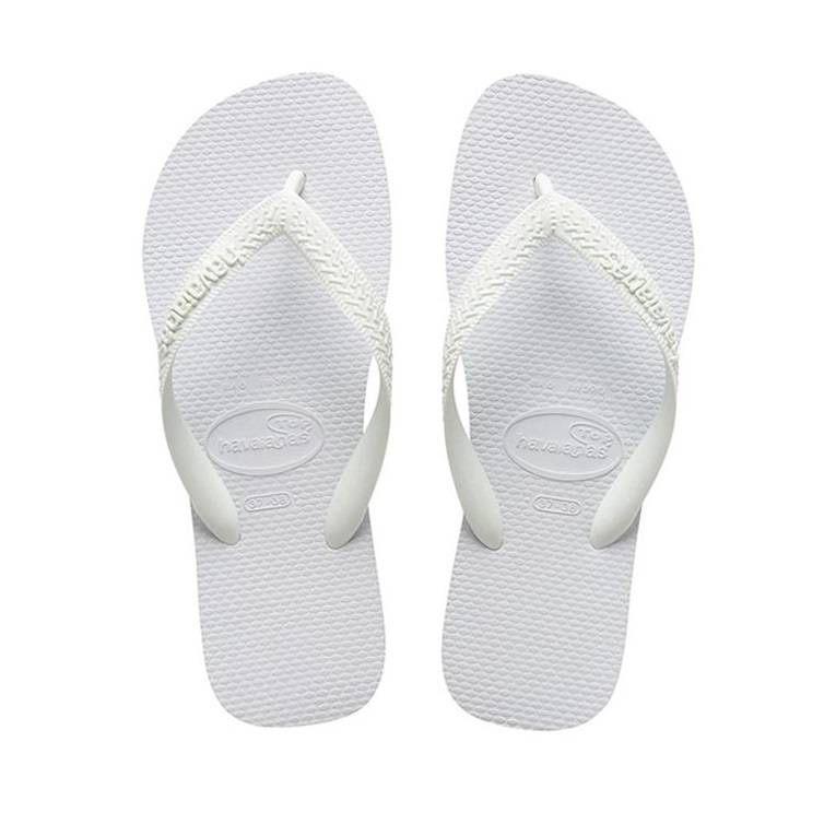  Havaianas Unisex Flip Flop Sandals, White, 8 US Men