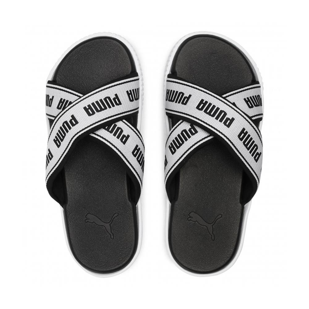 Shop White Womens Puma Lily Sling Back Sandals – Shoebacca
