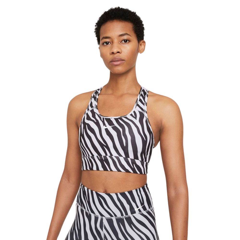 Nike animal print hot sale crop top