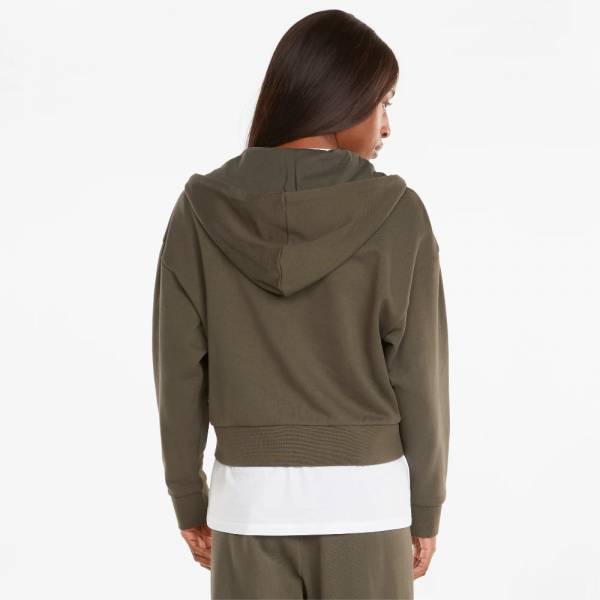 PUMA WOMENS HER FULL-ZIP HOODIE - 589521-44