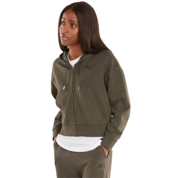 PUMA WOMENS HER FULL-ZIP HOODIE - 589521-44