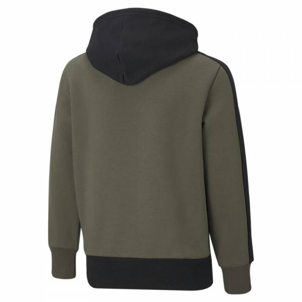 PUMA ALPHA YOUTH FLEECE HOODIE - 589275-44