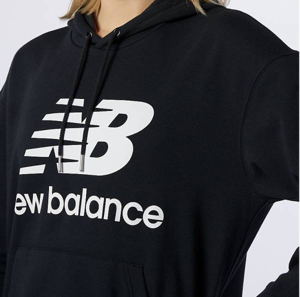 NEW BALANCE WOMENS OVERSIZED HOODIE - WT03547-BK