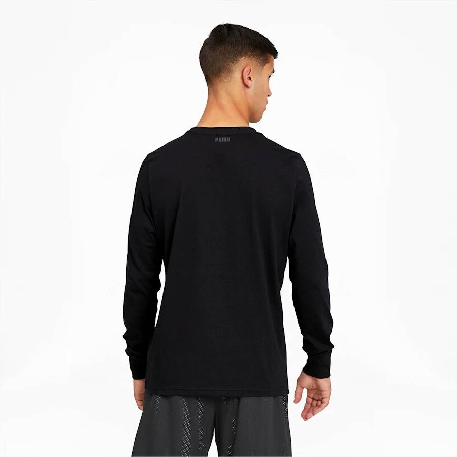 PUMA TIMEOUT MENS LONG SLEEVE BASKETBALL TEE 53236001