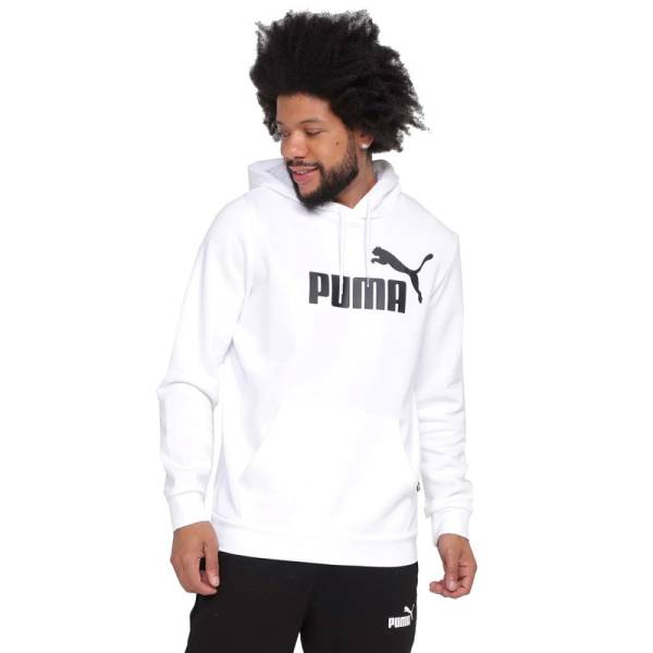 PUMA ESS BIG LOGO FLEECE HOODIE - 586686-02