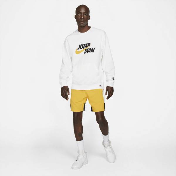 NIKE JORDAN JUMPMAN FLEECE CREW - DA7194-100