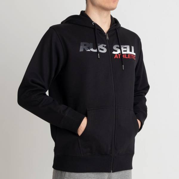 RUSSELL ATHLETIC SPORTSWEAR FULL-ZIP HOODIE - A1030-2-099