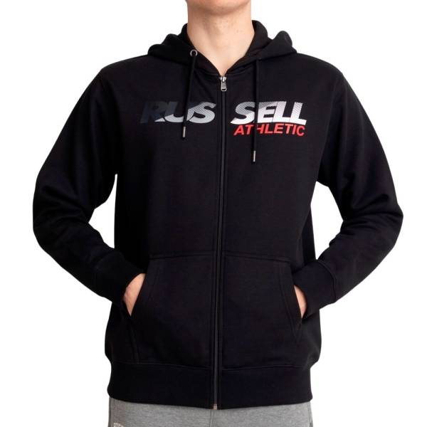 RUSSELL ATHLETIC SPORTSWEAR FULL-ZIP HOODIE - A1030-2-099