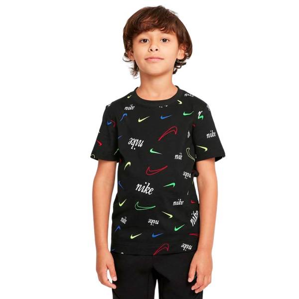 NIKE LITTLE KIDS SCRIPT SWOOSH TEE - 86I011-023