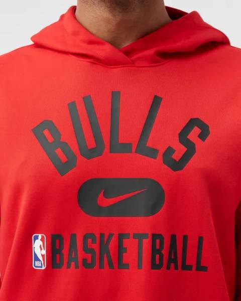 NIKE NBA CHICAGO BULLS SPOTLIGHT HOODIE - DB0888-657