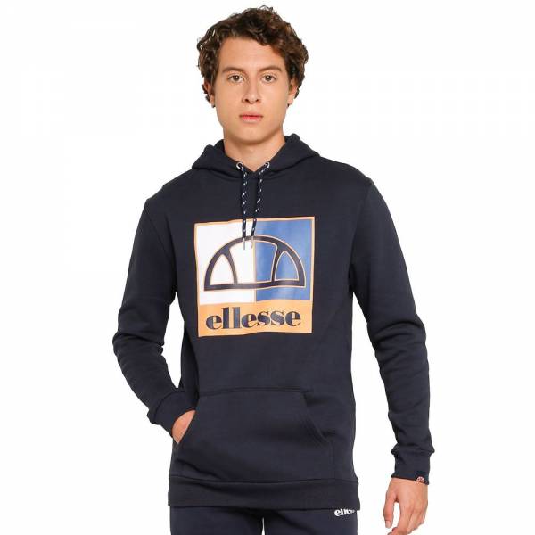 ELLESSE LABUS PULLOVER HOODIE - SHK12192-NAVY