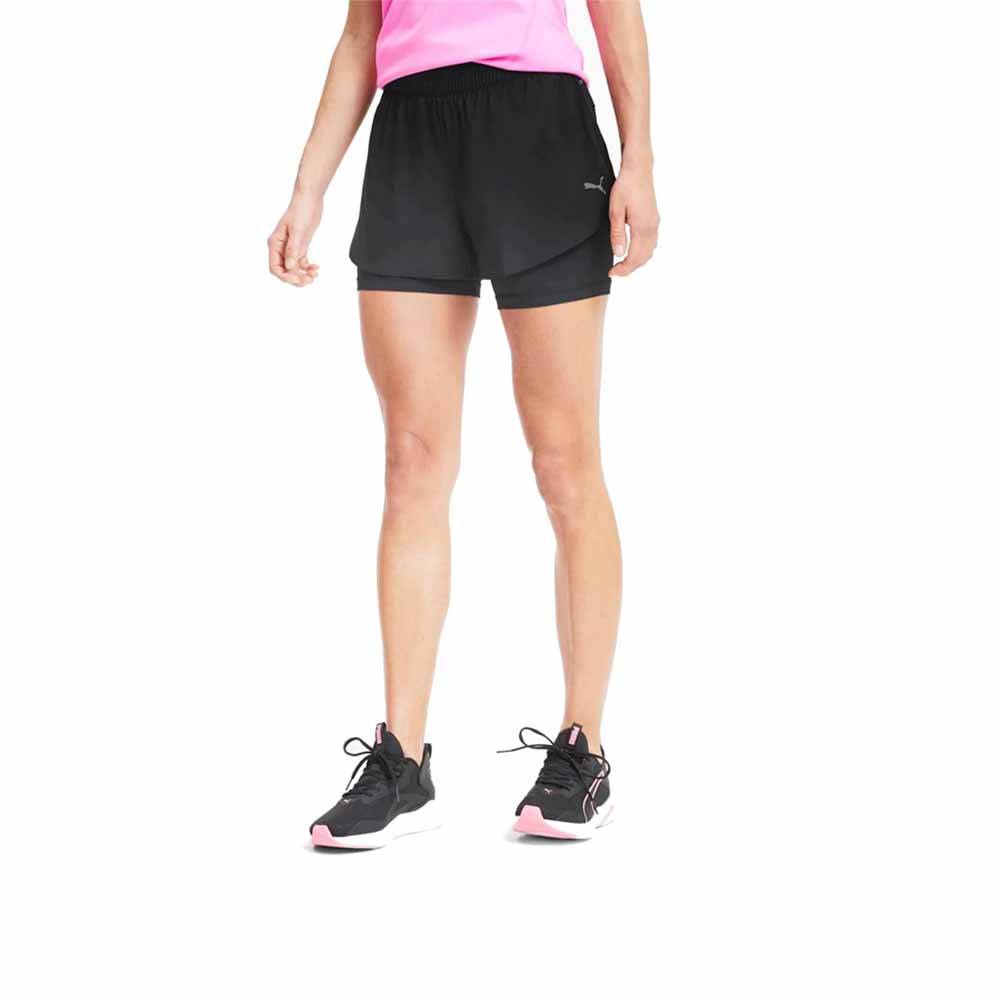 PUMA 2 IN 1 WOMENS RUNNING SHORT - 521072-01