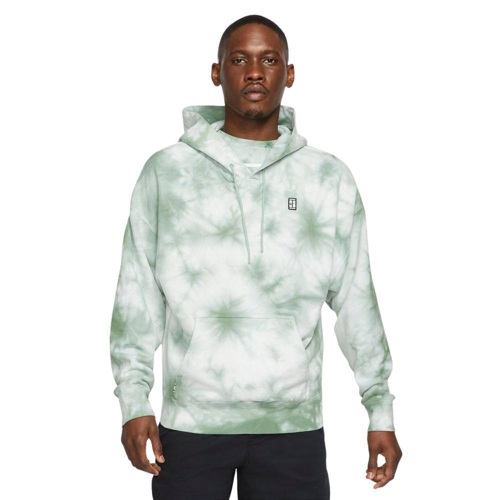 Nike Heritage Essentials Washed Woven Double Pocket Hoodie in