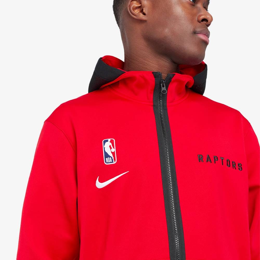 Nike NBA Chicago Bulls Courtside Full-Zip Fleece Hoodie Red