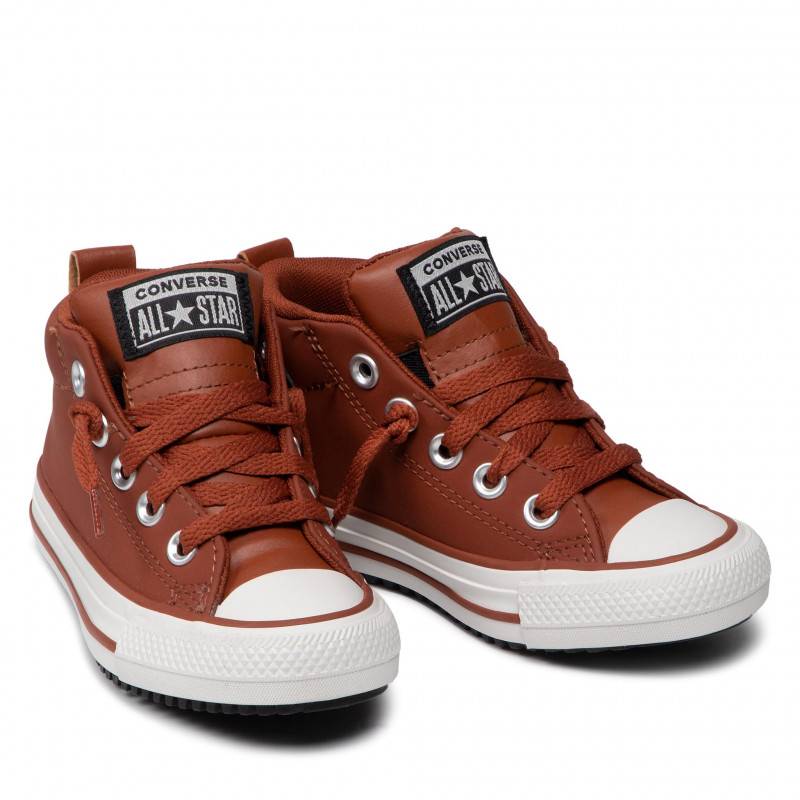 junior leather converse high tops