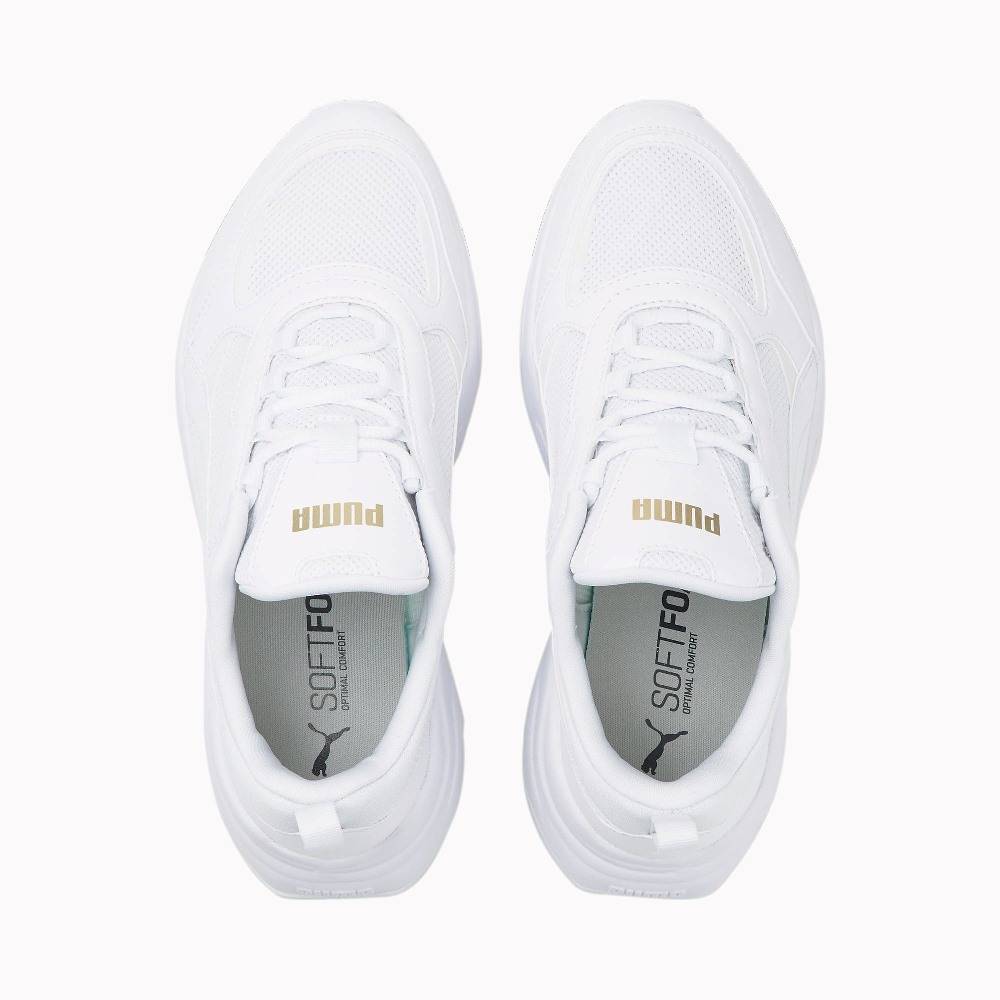 Puma womens hot sale trainers white