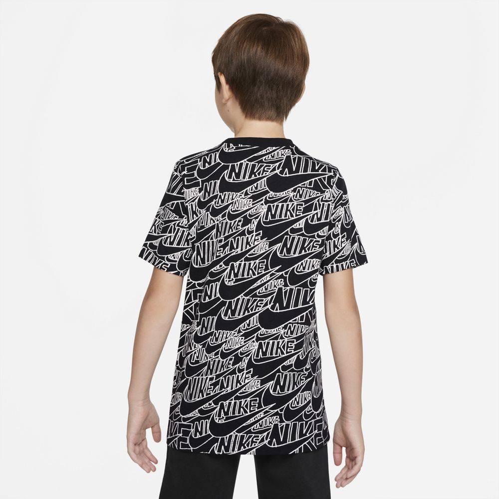 NIKE SPORTSWEAR BOYS ALL-OVER-PRINT TEE - DO1811-011