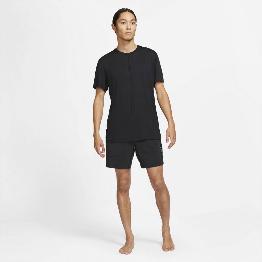 NIKE YOGA DRI-FIT WOVEN MENS SHORT - CZ2235-070