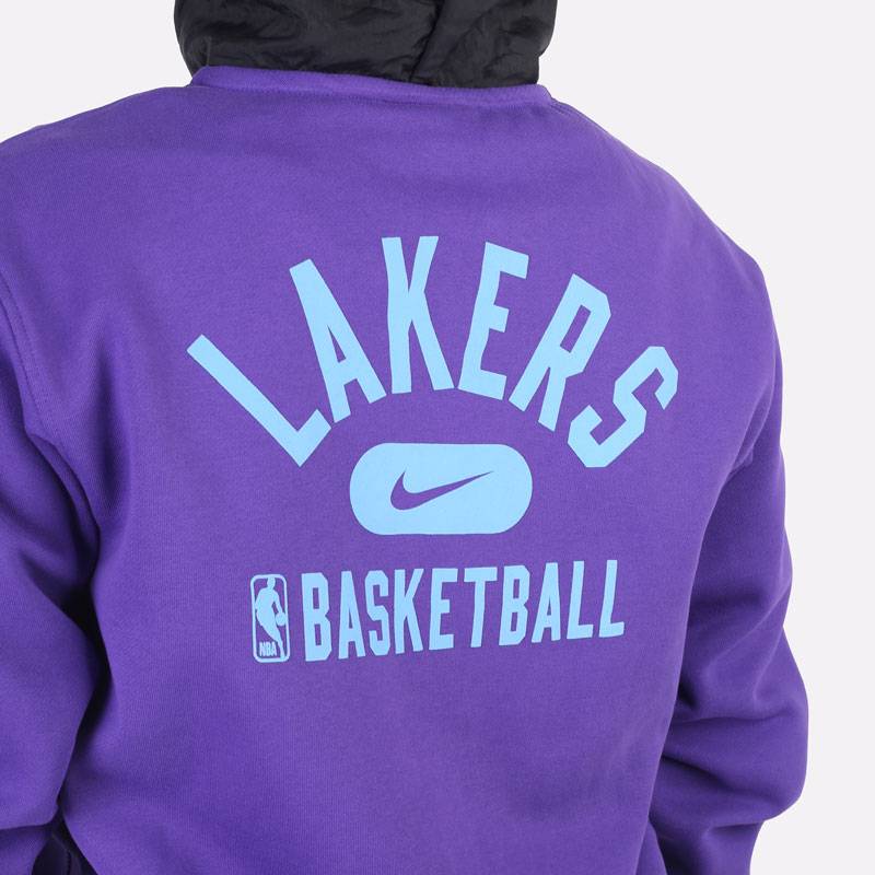 NIKE MENS LOS ANGELES LAKERS ZIPPER UP 75th Anniversary (DB2189-504) Men  Small