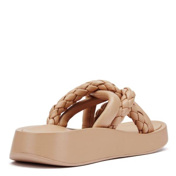 ASH VANESSA BIS LEATHER PLAITED SANDALS - M-136100-002