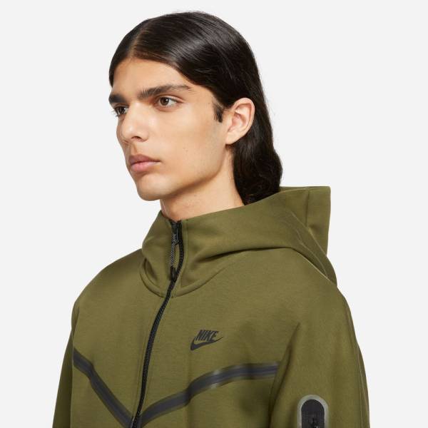 NIKE TECH FLEECE FULL-ZIP HOODIE - CU4489-326