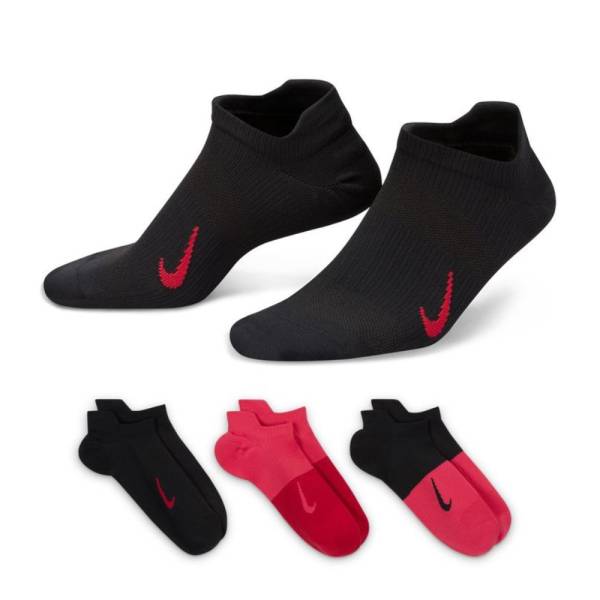 NIKE EVERYDAY+ LIGHTWEIGHHT NO-SHOW 3-PAIRS SOCKS - CV2964-913