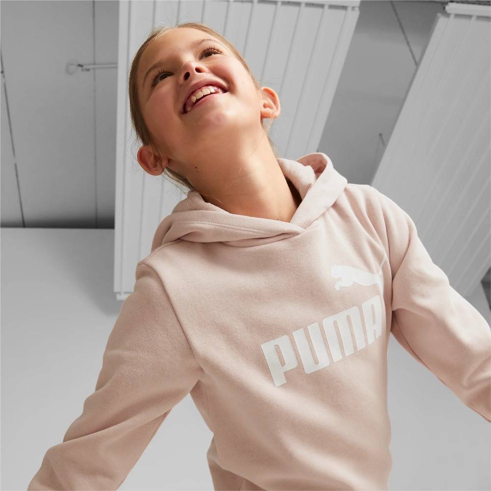 PUMA ESSENTIAL LOGO GIRLS HOODED DRESS 670309 47