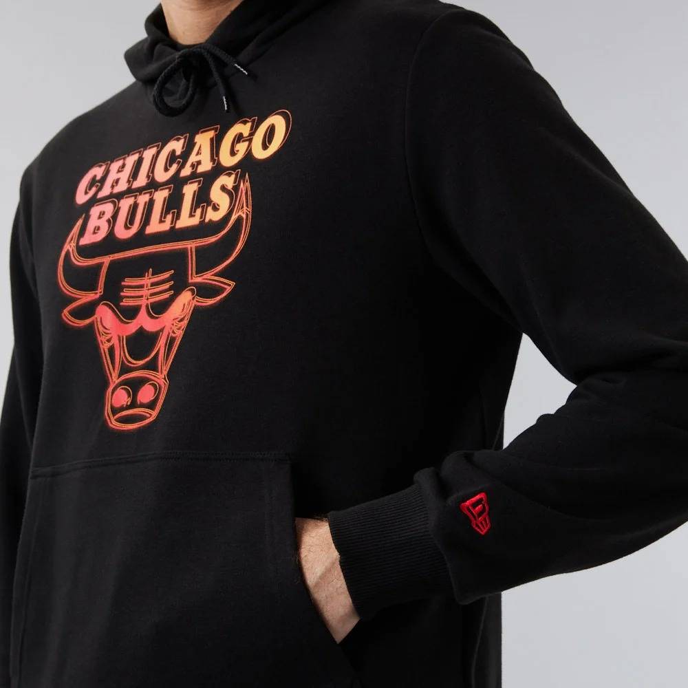 NEW ERA NBA Neon fade Chicago Bulls Tee