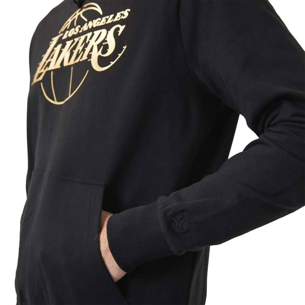 NBA New Era Hoodie GOLD Foil Print Pullover Casual Gym Fashion