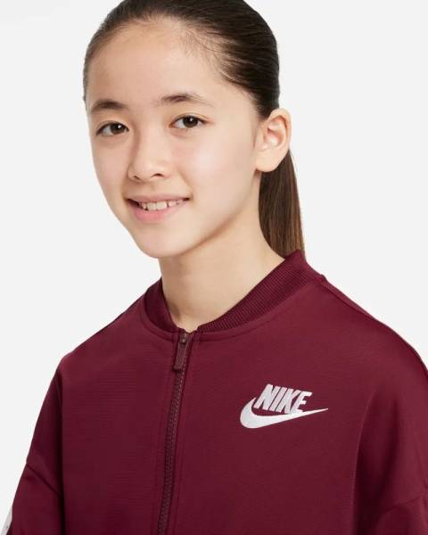 NIKE NSW GIRLS TRICOT TRACK SUIT - CU8374-638