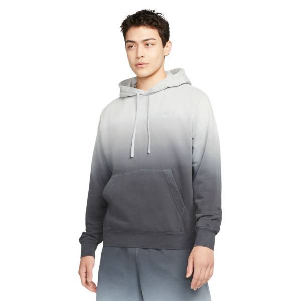 NIKE FRENCH TERRY DIP-DYE PULLOVER HOODIE - DQ4621-070