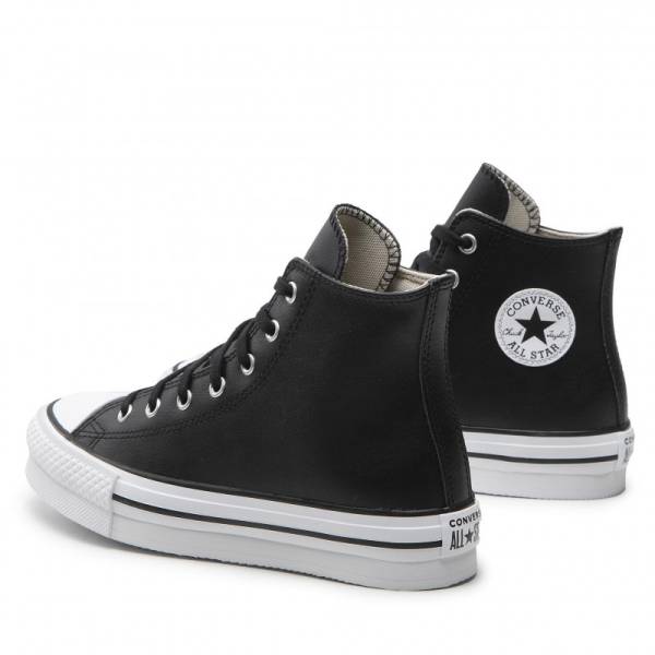 CONVERSE ALL STAR EVA LIFT LEATHER JR SHOES - A02485C