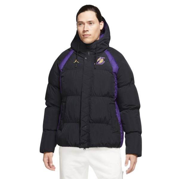 NIKE NBA LOS ANGELES LAKERS COURTSIDE FILL JACKET - DN4715-010