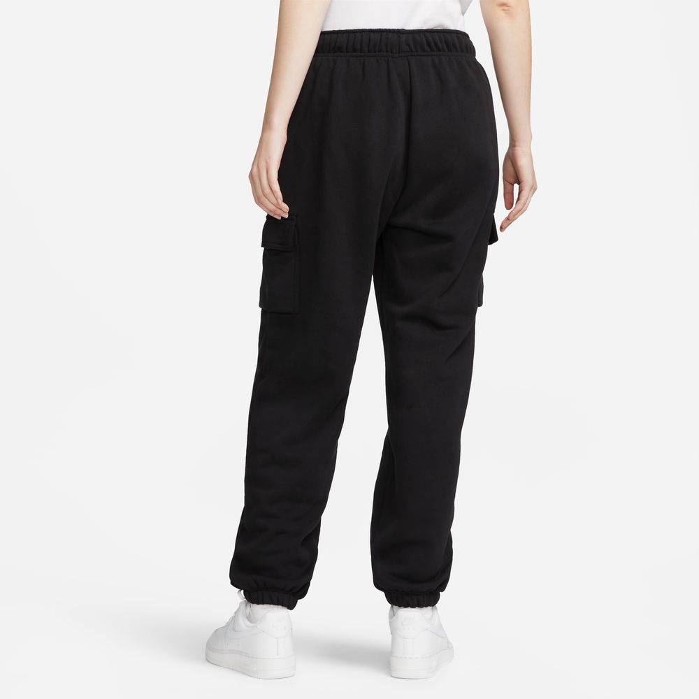 NIKE NSW CLUB FLEECE MID-RISE WOMENS CARGO PANT - DQ5196-010