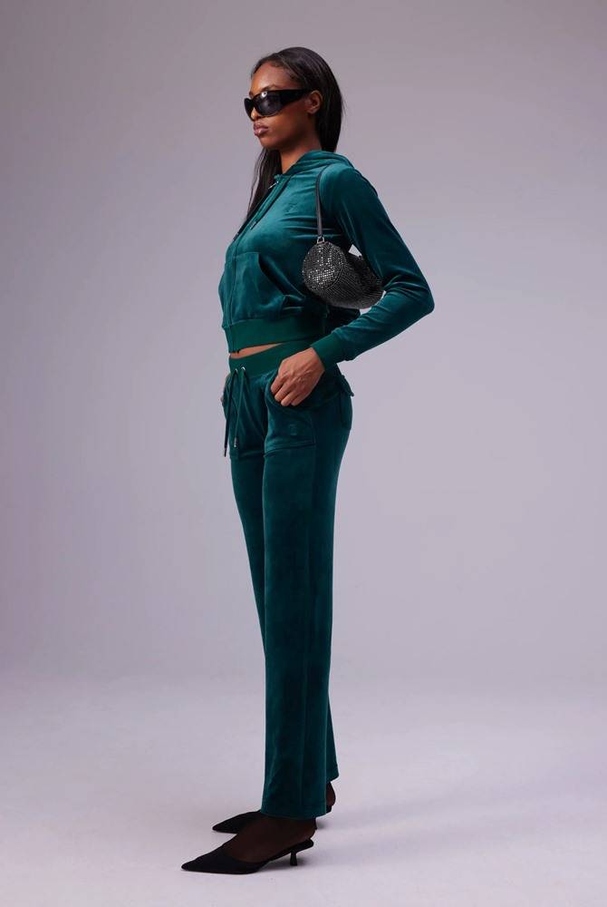 JUICY COUTURE DEL RAY TRACK PANT WITH POCKETS JCAP180257