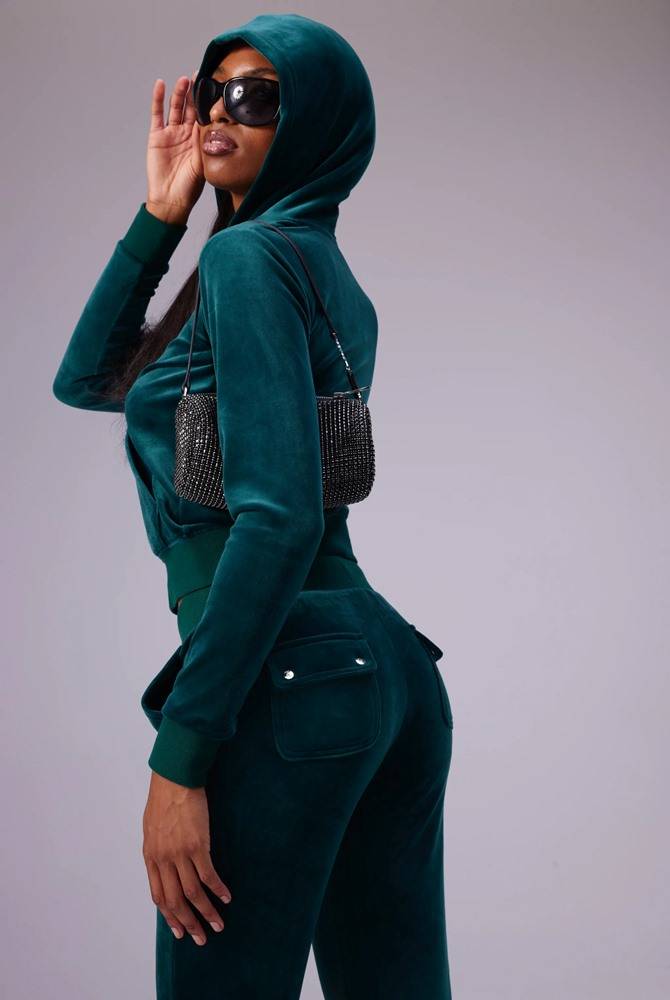 JUICY COUTURE DEL RAY TRACK PANT WITH POCKETS JCAP180257