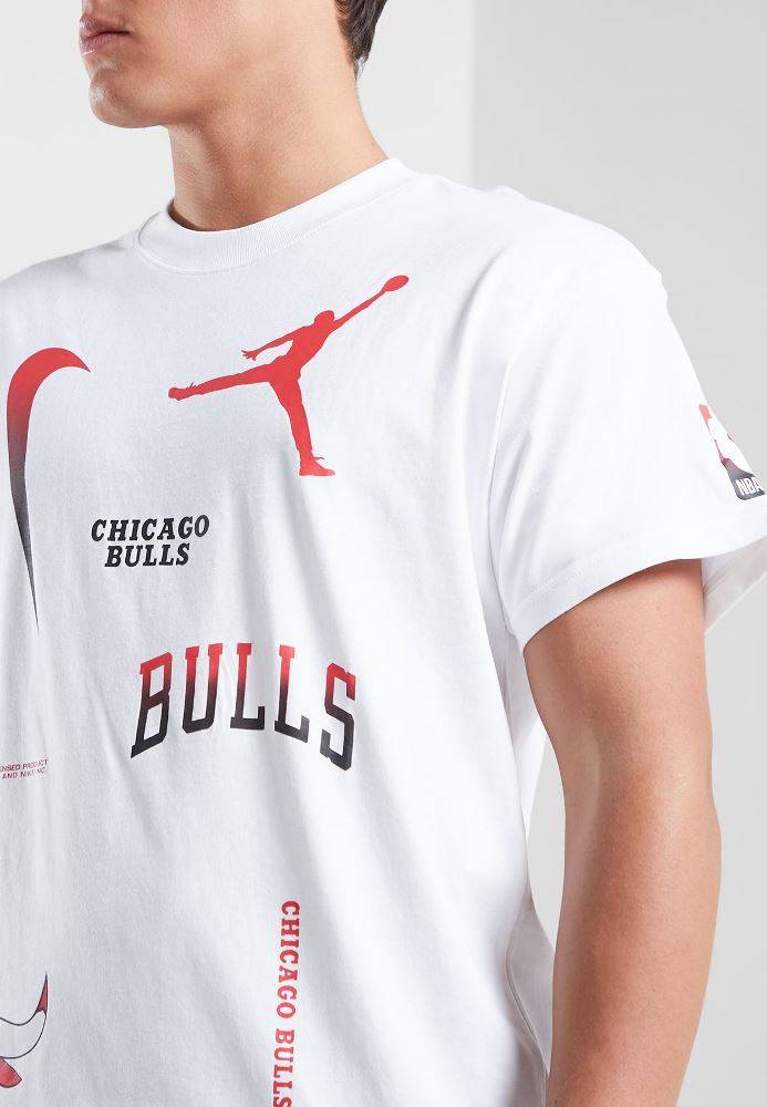 Nike Youth Chicago Bulls White Max 90 T-Shirt