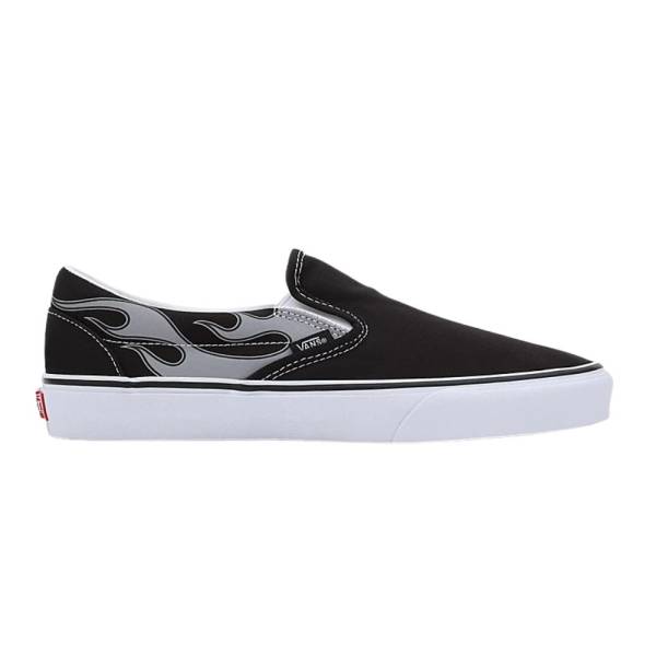 VANS CLASSIC REFLECTIVE FLAME SLIP-ON SHOES - VN0A7Q5DBM8