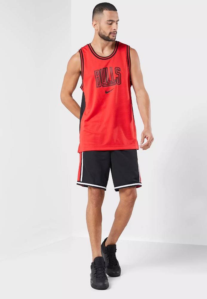 Nike Chicago Bulls DNA Sleeveless Top - Red