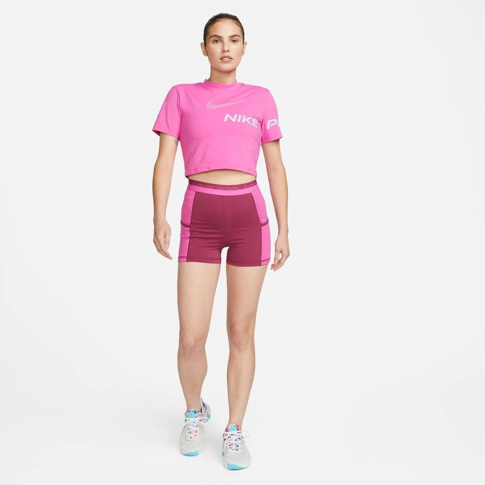 NIKE PRO DRI-FIT HIGH-WAISTED SHORT - DX0059-653