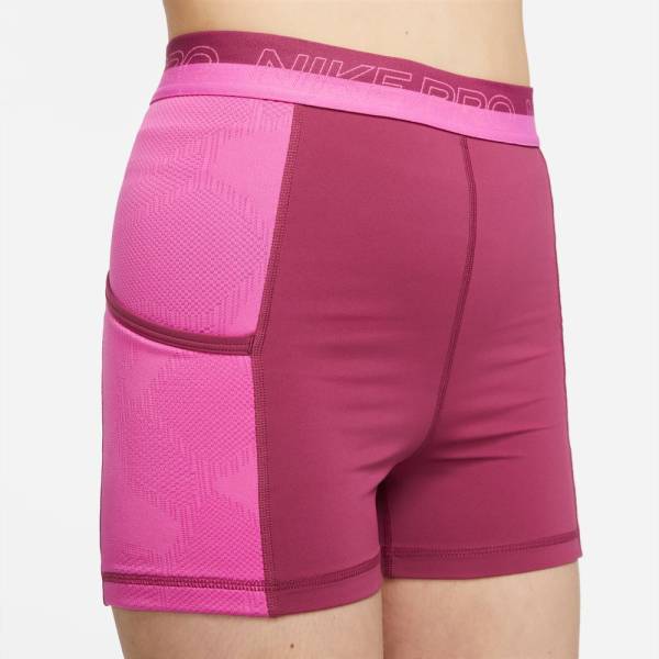 NIKE PRO DRI-FIT HIGH-WAISTED SHORT - DX0059-653